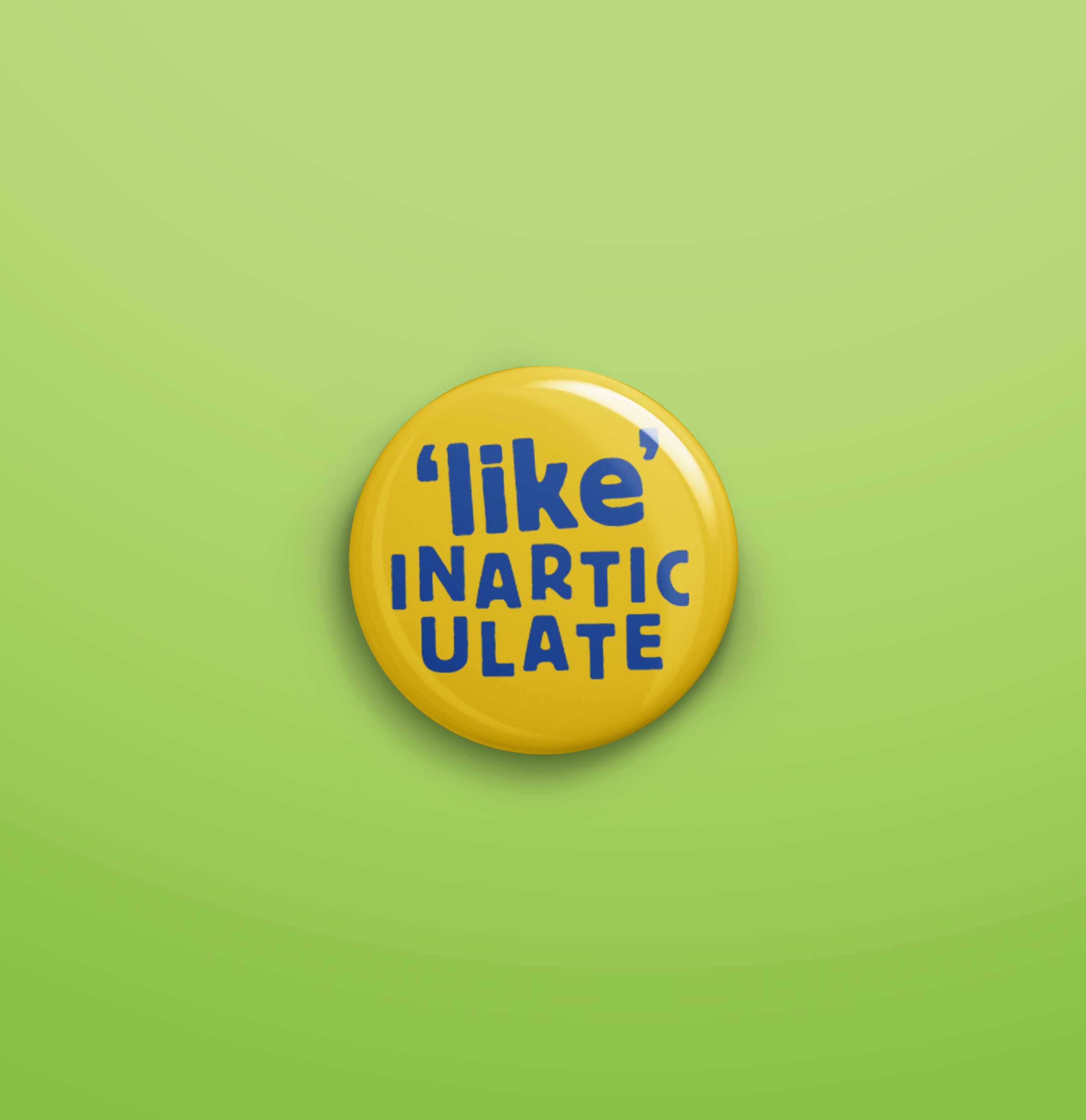 Like inarticulate